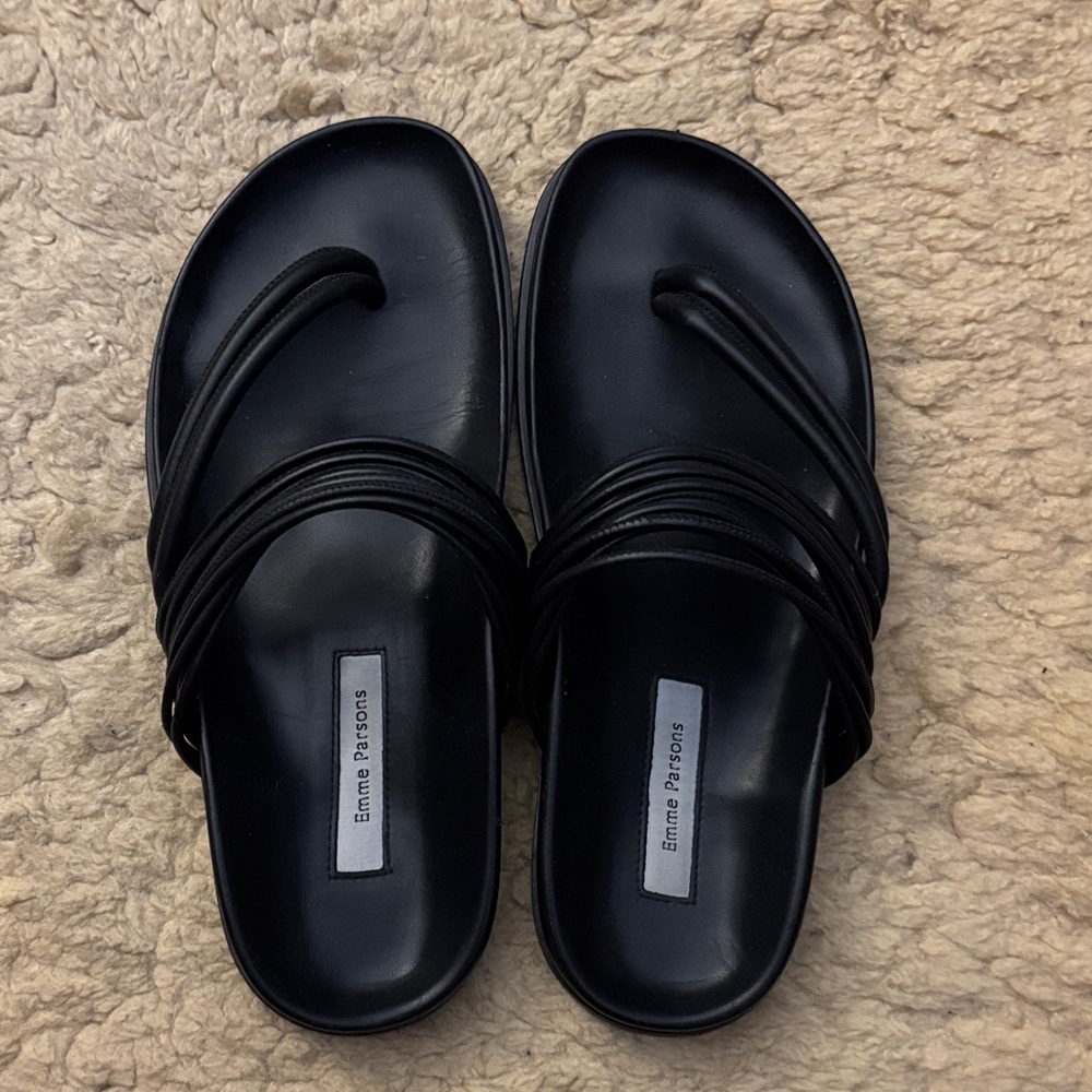 Black Sandals Emme Parsons